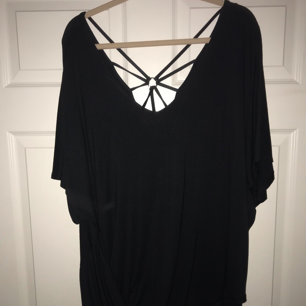 Comfy black top from Maurices